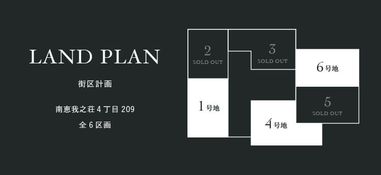 LAND PLAN 街区計画